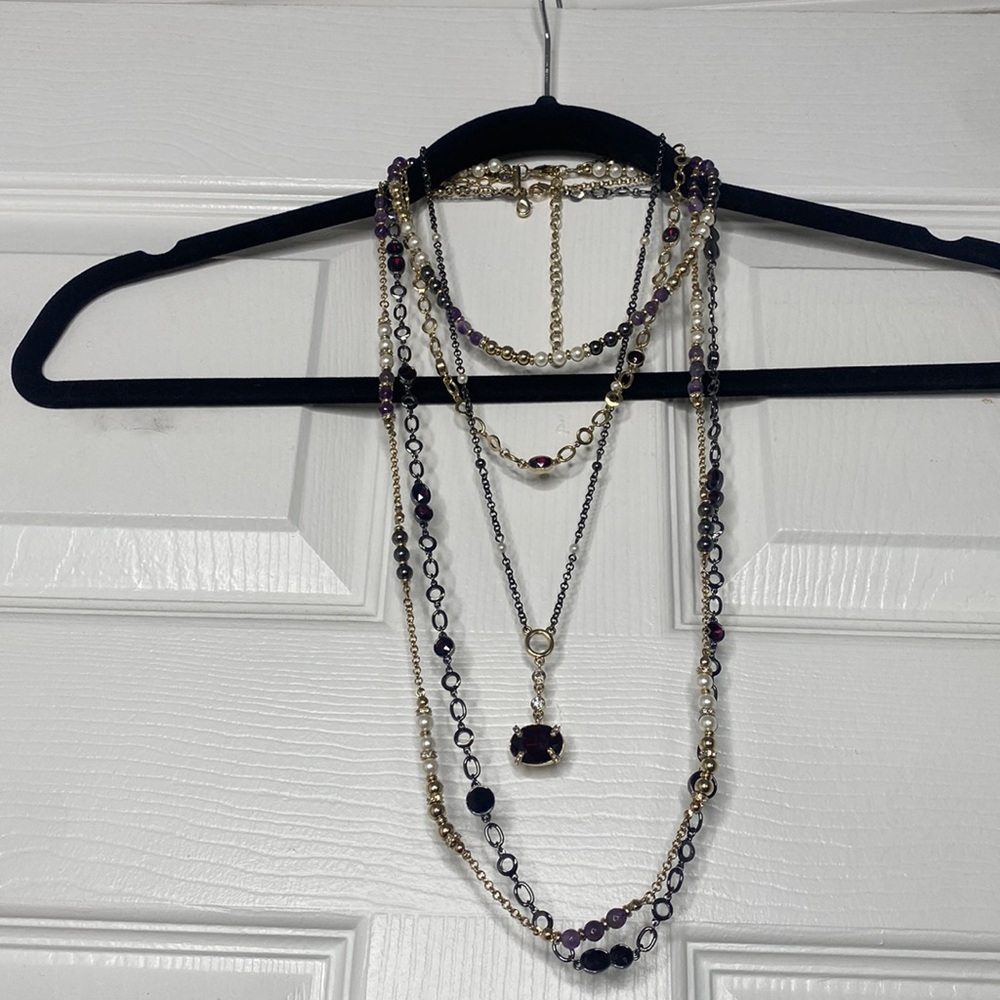WHBM multi layers necklace